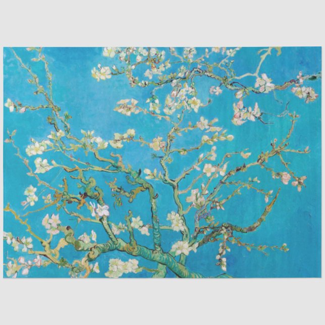 Almond Blossom, Vincent van Gogh Seidenpapier (Vorderseite)