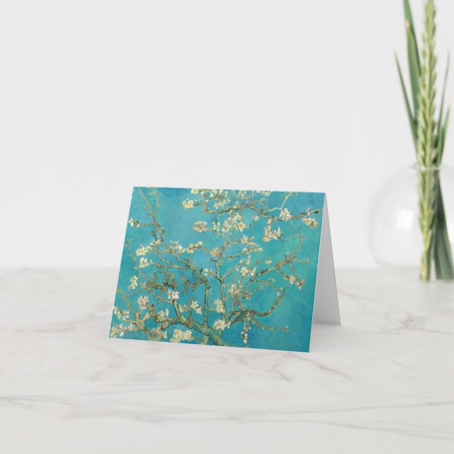 Almond Blossom von Vincent van Gogh Dankeskarte (Vorderseite)