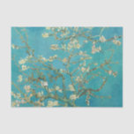 Almond Blossom von Vincent van Gogh Seidenpapier<br><div class="desc">Almond Blossom,  1890 von Vincent van Gogh. Blühende Bäume waren für van Gogh besonders. Sie repräsentierten Erwachen und Hoffnung. Er genoss sie ästhetisch und fand Freude beim Malen blühender Bäume.</div>