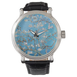 Almond Blossoms Blauer Vincent van Gogh Malerei Armbanduhr