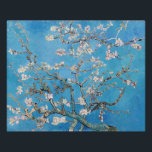 Almond Blossoms Blauer Vincent van Gogh Malerei Poster<br><div class="desc">Vincent van Gogh (Niederländisch, 1853 - 1890) Almond Blossom, 1890, Oil on Leinwand Ungerahmt: 73, 3 cm x 92, 4 cm Vincent van Gogh malte dieses Stillleben von Mandelblüten gegen einen blauen Himmel für seinen Neugeborenen, der nach ihm benannt wurde. Der Mandelbaum ist ein Symbol dieses neuen Lebens. Dieser Baum...</div>