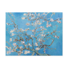 Almond Blossoms Blauer Vincent van Gogh Malerei