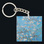Almond Blossoms Blauer Vincent van Gogh Malerei Schlüsselanhänger<br><div class="desc">Vincent van Gogh (Niederländisch, 1853 - 1890) Almond Blossom, 1890, Oil on Leinwand Ungerahmt: 73, 3 cm x 92, 4 cm Vincent van Gogh malte dieses Stillleben von Mandelblüten gegen einen blauen Himmel für seinen Neugeborenen, der nach ihm benannt wurde. Der Mandelbaum ist ein Symbol dieses neuen Lebens. Dieser Baum...</div>