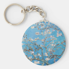 Almond Blossoms Blauer Vincent van Gogh Malerei Schlüsselanhänger