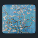 Almond Blossoms Blauer Vincent van Gogh Malerei Schneidebrett<br><div class="desc">Vincent van Gogh (Niederländisch, 1853 - 1890) Almond Blossom, 1890, Oil on Leinwand Ungerahmt: 73, 3 cm x 92, 4 cm Vincent van Gogh malte dieses Stillleben von Mandelblüten gegen einen blauen Himmel für seinen Neugeborenen, der nach ihm benannt wurde. Der Mandelbaum ist ein Symbol dieses neuen Lebens. Dieser Baum...</div>