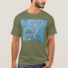 Almond Blossoms Blauer Vincent van Gogh Malerei T-Shirt