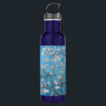 Almond Blossoms Blauer Vincent van Gogh Malerei Trinkflasche<br><div class="desc">Vincent van Gogh (Niederländisch, 1853 - 1890) Almond Blossom, 1890, Oil on Leinwand Ungerahmt: 73, 3 cm x 92, 4 cm Vincent van Gogh malte dieses Stillleben von Mandelblüten gegen einen blauen Himmel für seinen Neugeborenen, der nach ihm benannt wurde. Der Mandelbaum ist ein Symbol dieses neuen Lebens. Dieser Baum...</div>