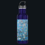 Almond Blossoms Blauer Vincent van Gogh Malerei Trinkflasche<br><div class="desc">Vincent van Gogh (Niederländisch, 1853 - 1890) Almond Blossom, 1890, Oil on Leinwand Ungerahmt: 73, 3 cm x 92, 4 cm Vincent van Gogh malte dieses Stillleben von Mandelblüten gegen einen blauen Himmel für seinen Neugeborenen, der nach ihm benannt wurde. Der Mandelbaum ist ein Symbol dieses neuen Lebens. Dieser Baum...</div>