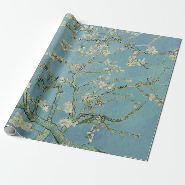 Almond Blossoms Painting by Van Gogh Geschenkpapier (Ungerollt)