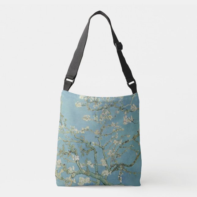 Almond Blossoms Painting by Van Gogh Tragetaschen Mit Langen Trägern (Vorderseite)