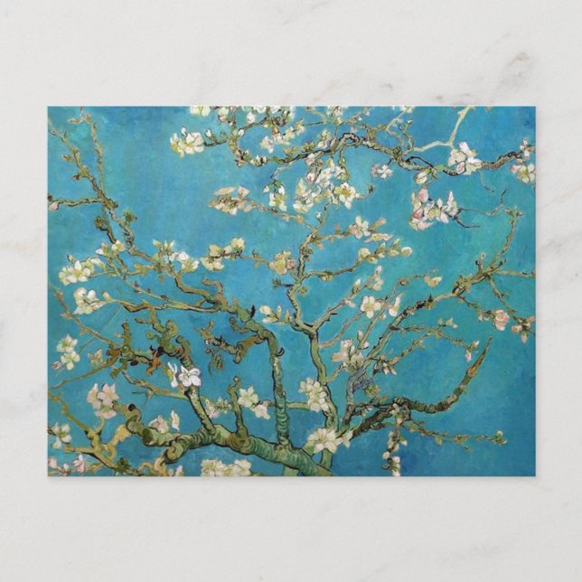 Almond Blossoms Vincent van Gogh Artwork Postkarte (Vorderseite)