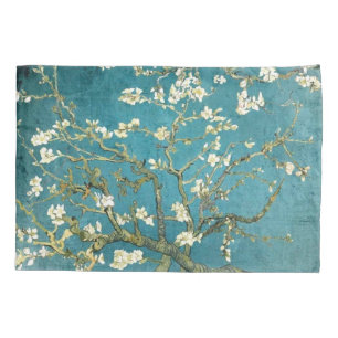 Almond Blossoms - Vincent Van Gogh restauriert Kissenbezug