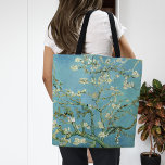 Almond Blossoms | Vincent van Gogh Tasche<br><div class="desc">Mandelblüten (1890) des niederländischen Künstlers Vincent van Gogh (1853-1890). Van Goghs Almond-Blüten-Gemälde zeigen ein zartes Set aus weißen Blume gegen einen strahlenden türkisfarbenen Himmel, das für neues Leben und Erneuerung steht. Die eleganten Äste und fließenden Linien, die von japanischer Kunst Inspiriert werden, schaffen ein Gefühl der Gelassenheit und natürlichen Schönheit....</div>