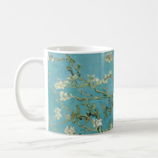 Almond Blossoms von Vincent van Gogh Kaffeetasse (Links)