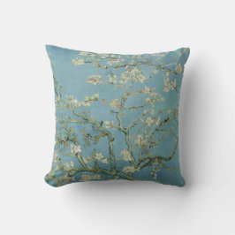 Almond Blossoms von Vincent Van Gogh Kissen