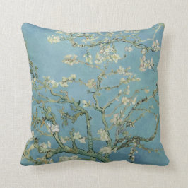 Almond Blossoms von Vincent Van Gogh Kissen