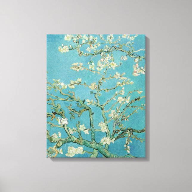 Almond Blossoms von Vincent van Gogh Leinwanddruck (Vorderseite)