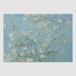 Almond Blossoms von Vincent Van Gogh Seidenpapier<br><div class="desc">Die Mandelblüten von Vincent Van Gogh, Öl auf der Leinwand 1890, sind ein Gemälde der Zweige eines Mandelbaumes mit kleinen, blühenden weißen Blume an einem klaren und hellen blauen Himmel. Gemalt mit den Einflüssen des Impressionismus und japanischer Drucke in seinen abgeflachten Farben und gewagten, ausdrucksstarken Konturen, breitet sich das Thema...</div>