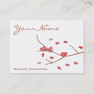 Almond Blume Business Card Visitenkarte