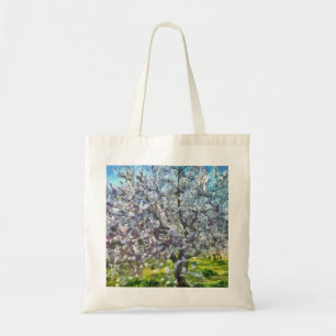 Almond Tree Blossom Kunstmalerei Tragetasche