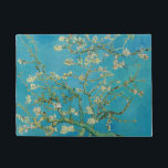 Almond Tree blühend von Van Gogh Fußmatte<br><div class="desc">Besuchen Sie bitte meinen Laden für interessanteres Design und mehr Farbwahl => zazzle.com/iwheels*</div>
