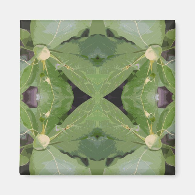 Almond Tree Pattern Magnet (Vorne)