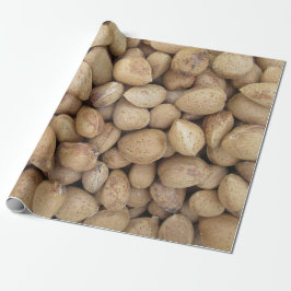 Almonds Herbstmuster Geschenkpapier