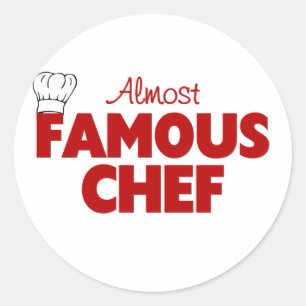 Almost Famous Koch Runder Aufkleber
