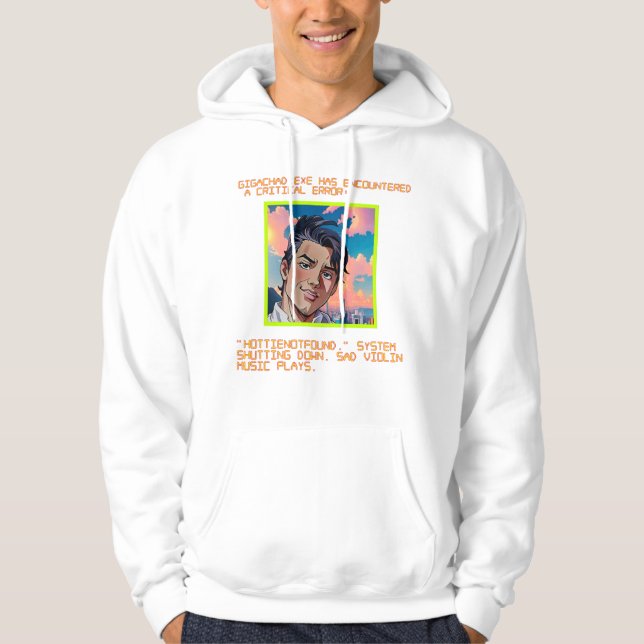 Almost Gigachad Hoodie (Vorderseite)