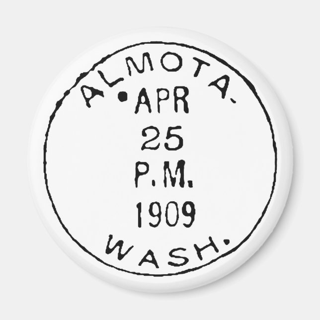 Almota Ghostmark Magnet (Vorne)