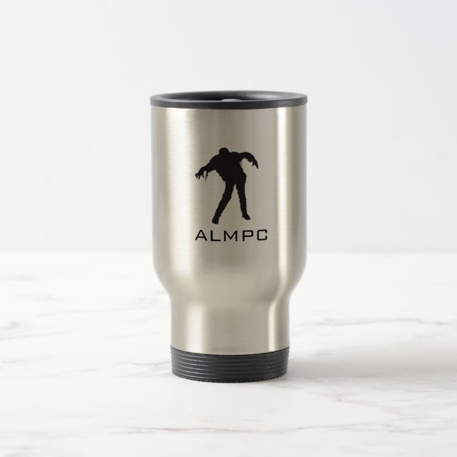 ALMPC Logo Reise-Tasse Reisebecher (Mittel)