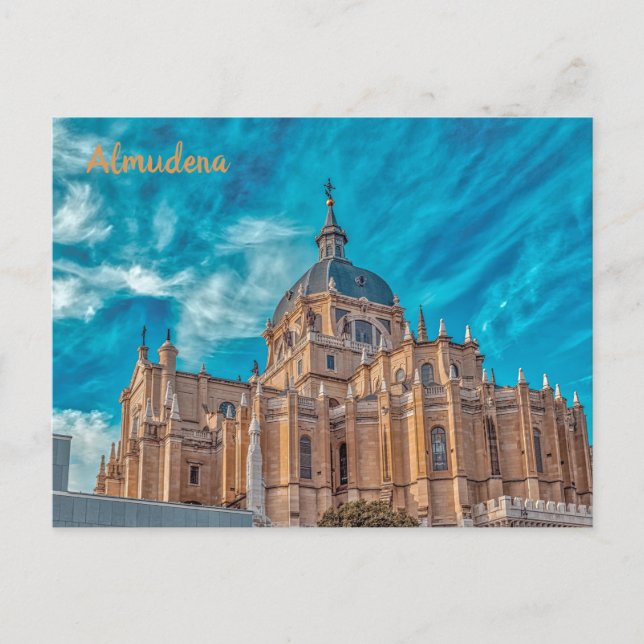 Almudena Madrid Postkarte (Vorderseite)