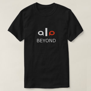 ALO Beyond – Minimalistisches modernes Typografie- T-Shirt