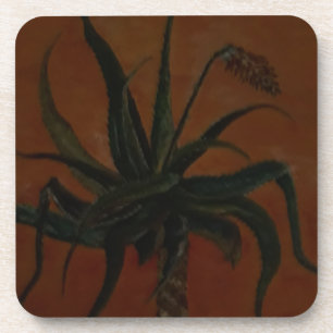 Aloe Getränkeuntersetzer