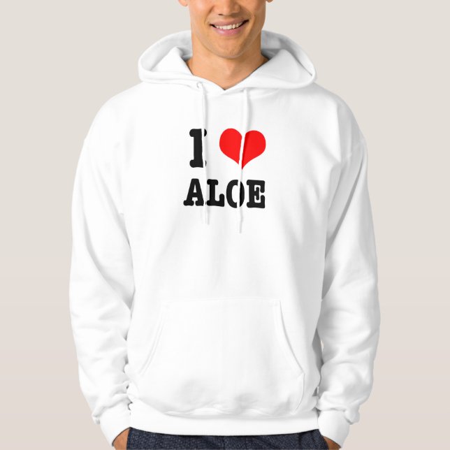 ALOE IM HERZEN (LIEBE) HOODIE (Vorderseite)