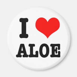 ALOE IM HERZEN (LIEBE) MAGNET
