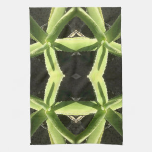 Aloe-Muster 3h Geschirrtuch
