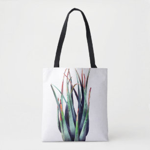 ALoe Pflanze Foto Tote Bag Tasche