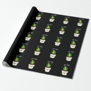 Aloe There Funny Aloe Vera Pun Geschenkpapier