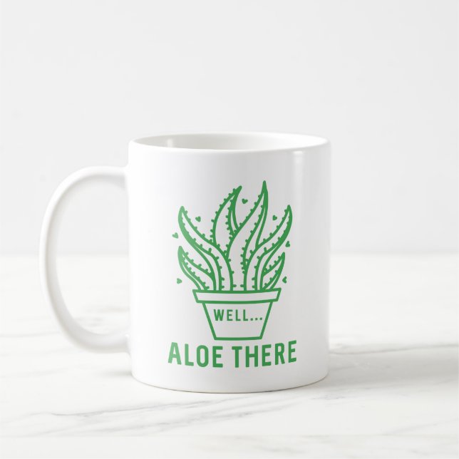 Aloe There Kaffeetasse (Links)