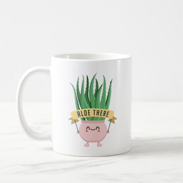 Aloe There Kaffeetasse (Links)
