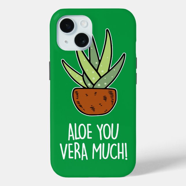 Aloe Vera Case-Mate iPhone Hülle (Rückseite)