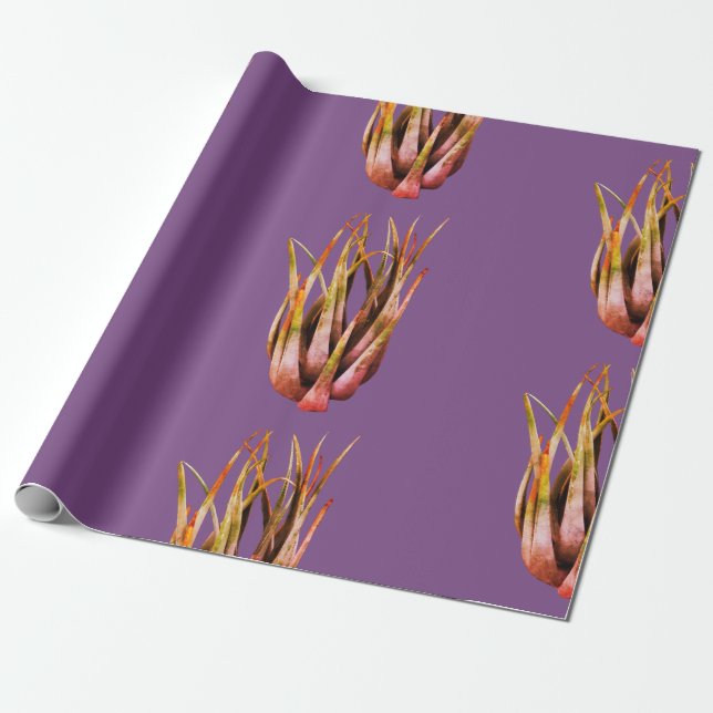 ALoe Vera Foto Wrapping Paper Geschenkpapier (Ungerollt)