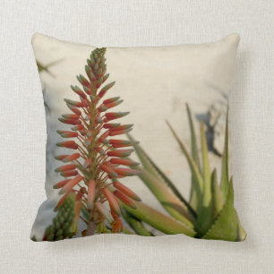 Aloe-Vera-Pflanzen-Fotothrow-Kissen 41 cm x 41 cm Kissen