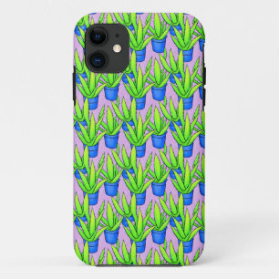 Aloe Vera Pflanzen Muster Textil Case-Mate iPhone Hülle