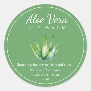Aloe vera Salve / Étiquette balm