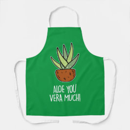 Aloe Vera Schürze