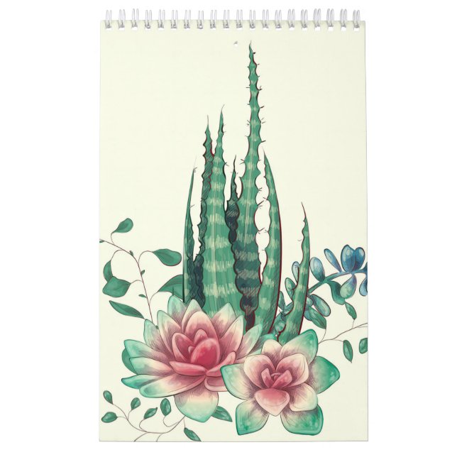 Aloe Vera Über Blume Kalender (Titelbild)