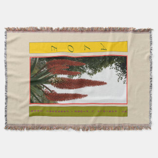 Aloe-Wurfs-Decke Decke