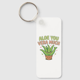 Aloe You Vera Much Schlüsselanhänger